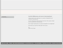 Tablet Screenshot of dreiplusweb.de